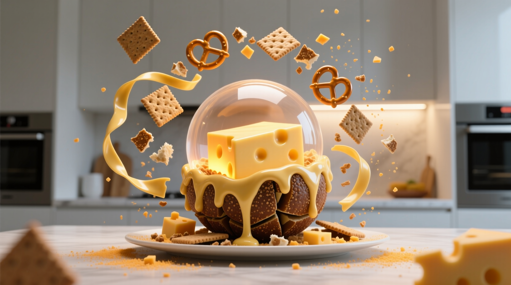 your next gathering needs a deconstructed cheeseball