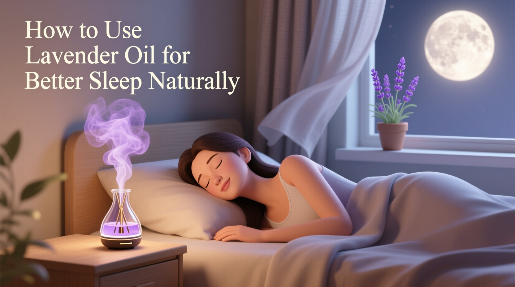 how do you use lavender oil for sleep