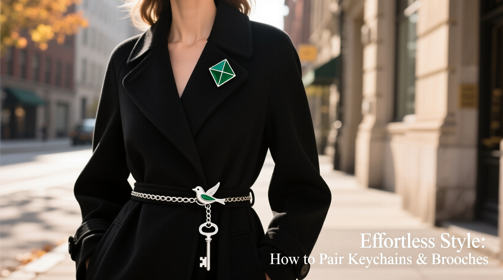 effortless style how to pair keychains and brooches for a unique fashion statement