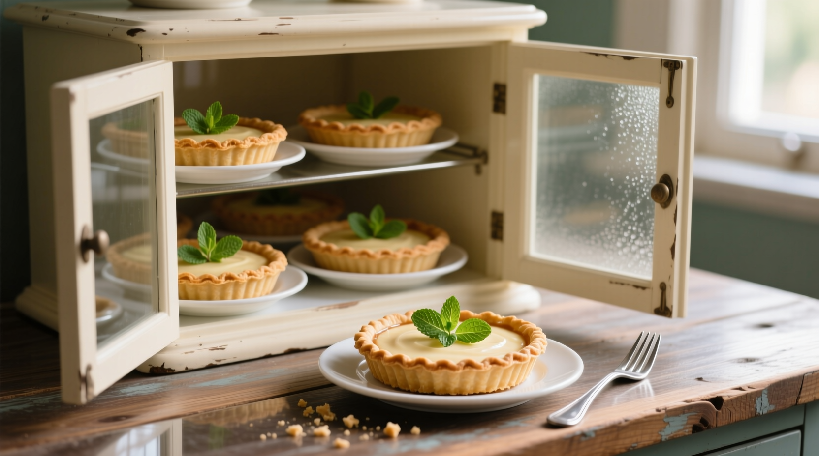 storing and serving cream pies
