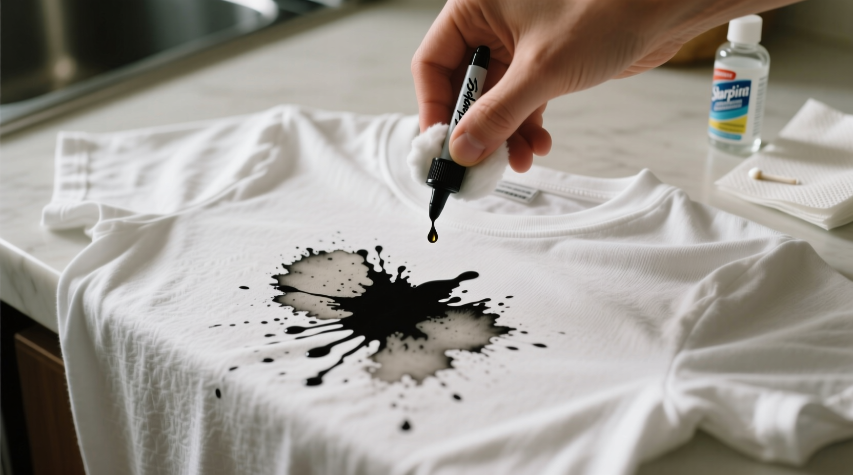 how to get sharpie out of clothes