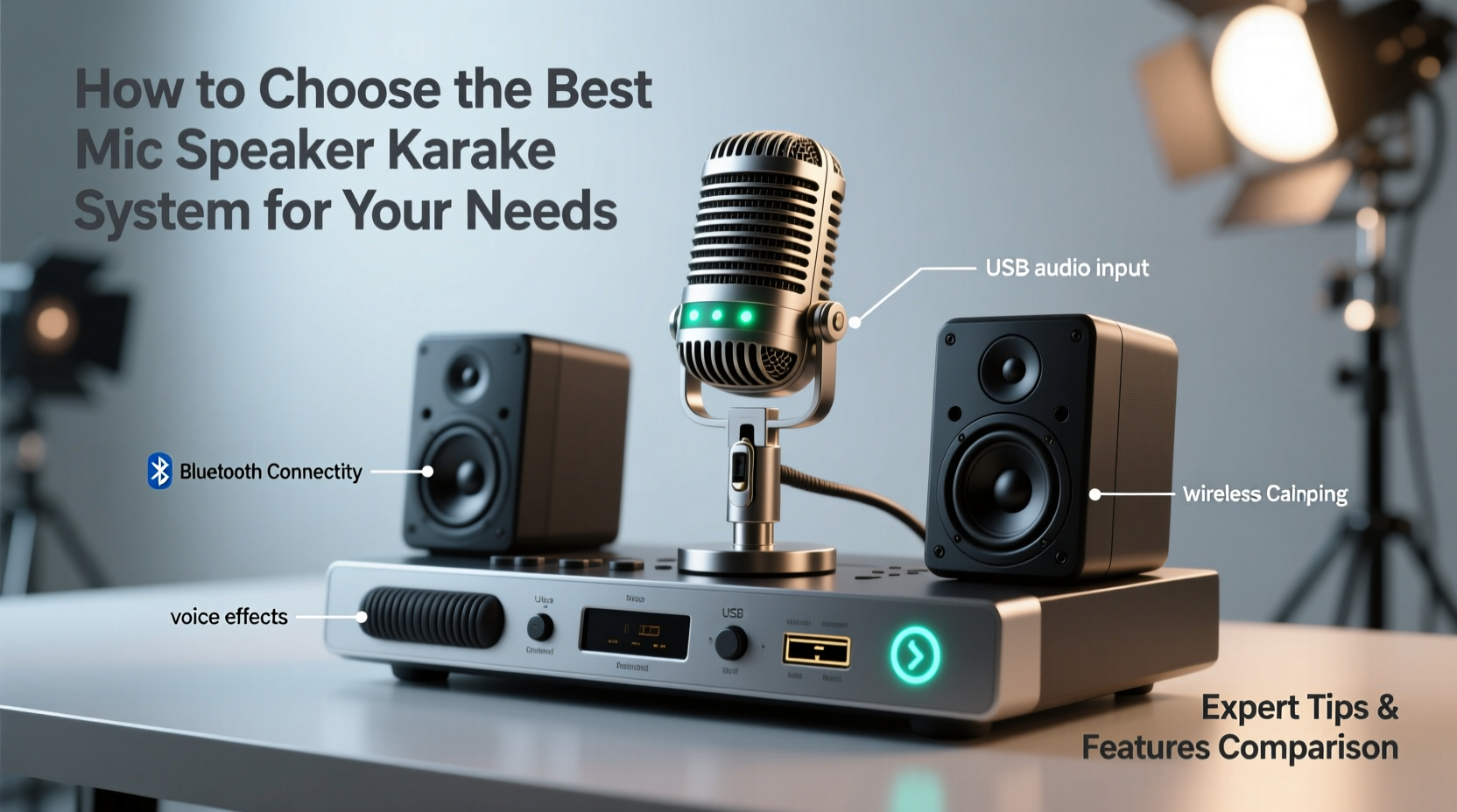 mic speaker karaoke