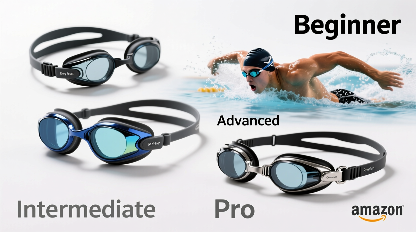 best swimming goggles amazon for every skill level and budget
