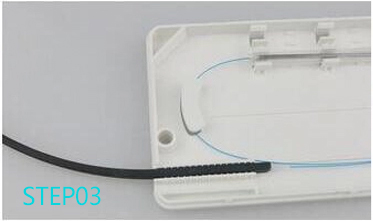 2 Input 2 Output Fiber Optic Accessories FTTP Fiber Optic Cable Junction Box