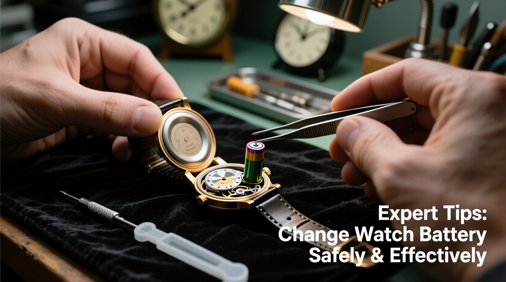 expert tips for changing a watch battery safely and effectively