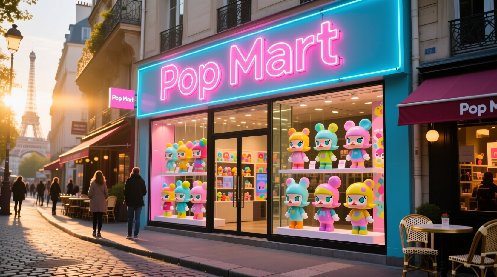 is there a pop mart in paris