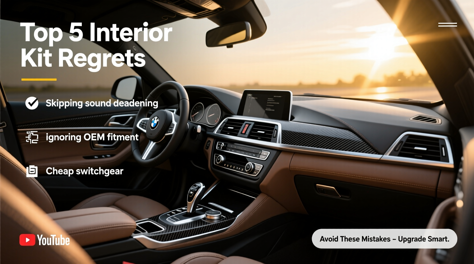 f30 interior kit regrets