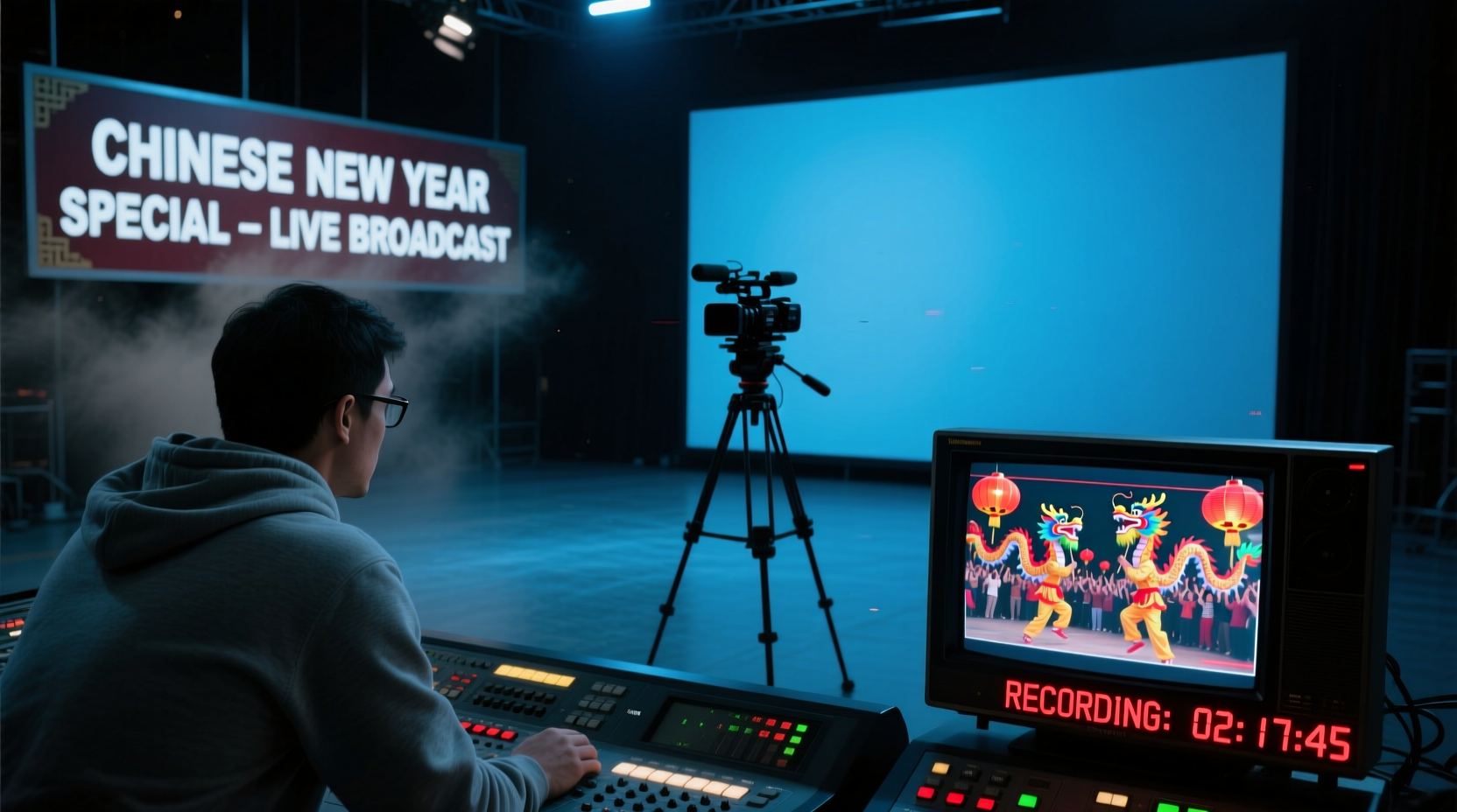 are new year celebrations prerecorded