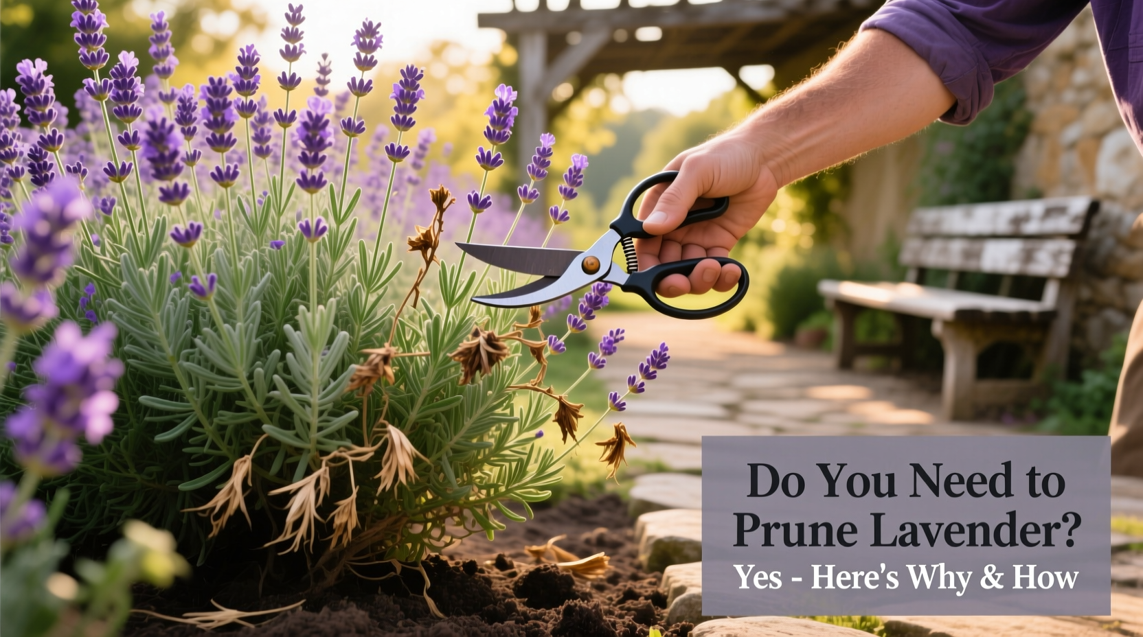 do you need to prune lavender