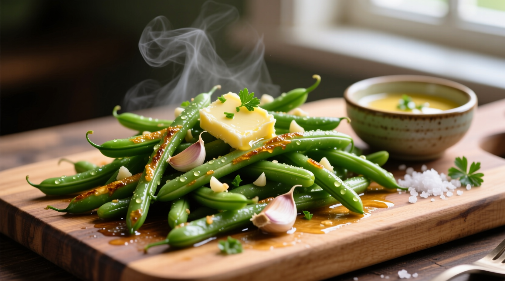 green beans with garlic and butter