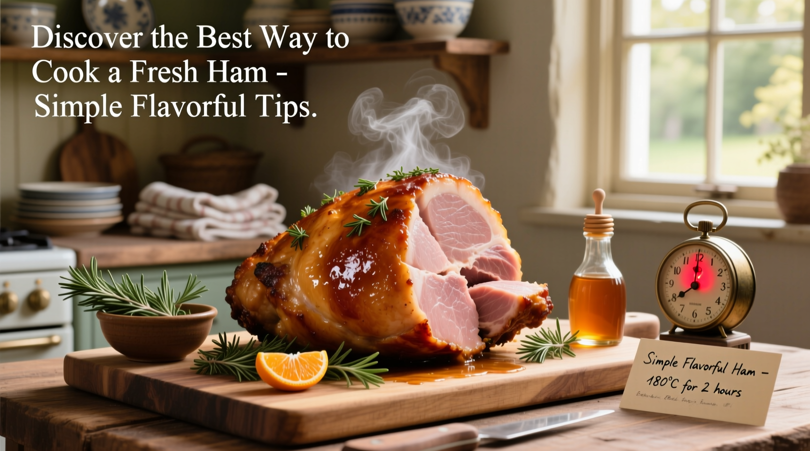 discover the best way to cook a fresh ham with simple flavorful tips
