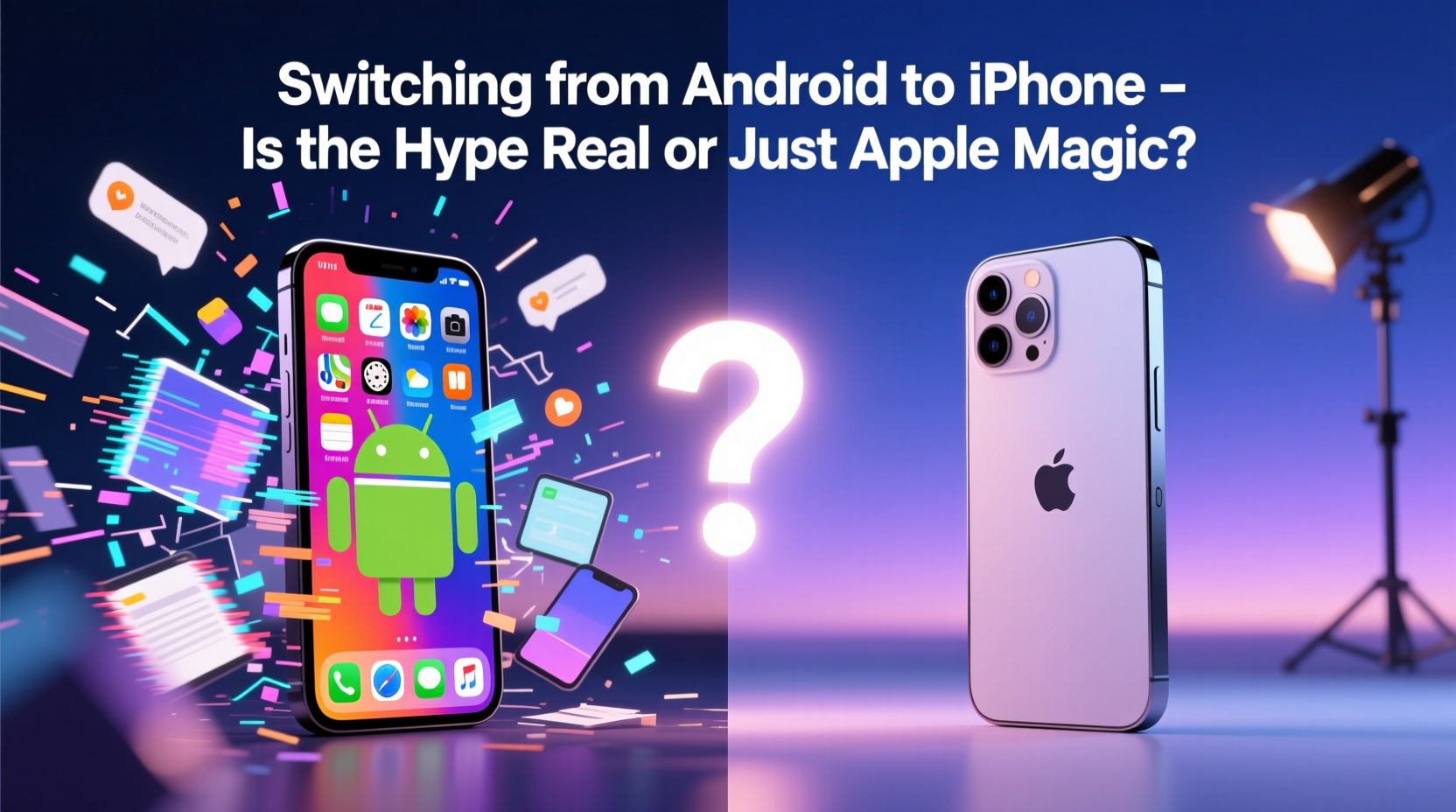 switching from android to iphone is the hype real or just apple magic
