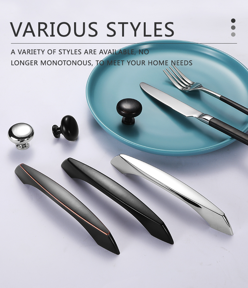 American Style Zinc Alloy 128 MM Cabinet Chrome Wardrobe Drawer Handle //