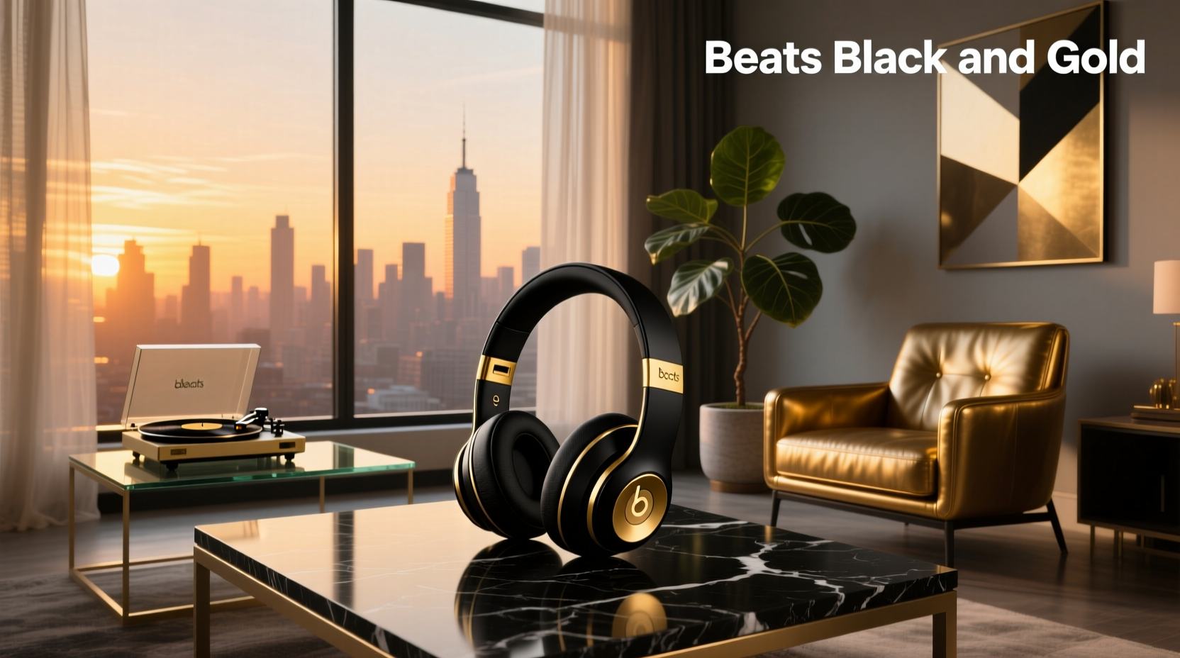 beats black and gold headphones guide