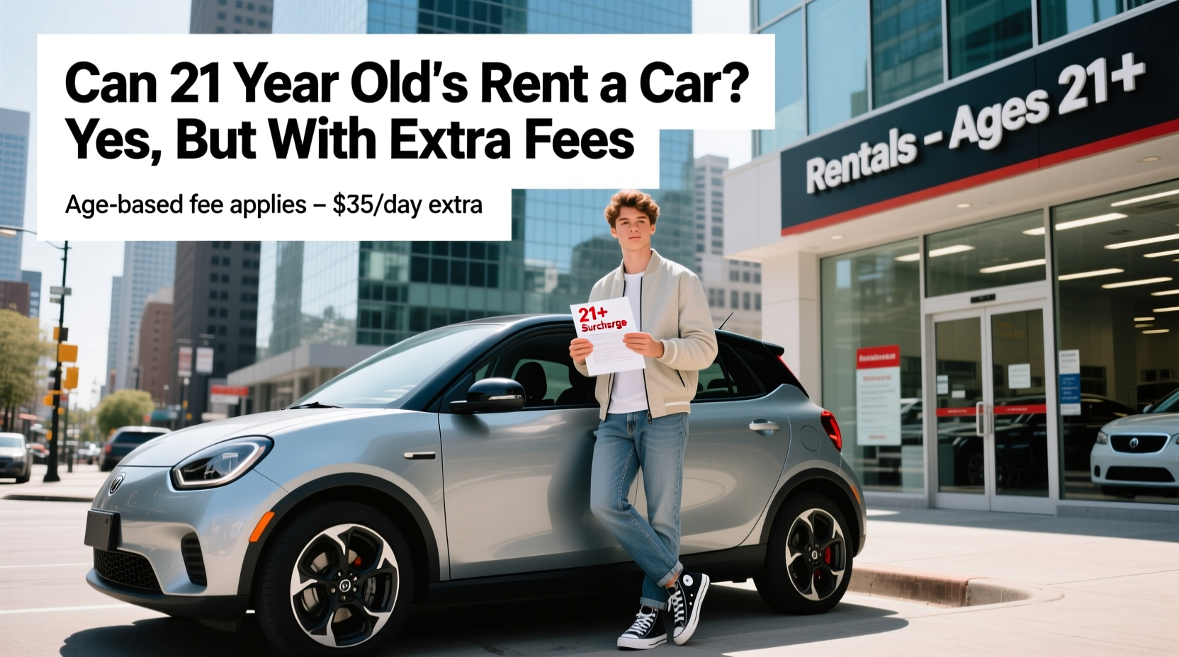 can 21 year olds rent a car