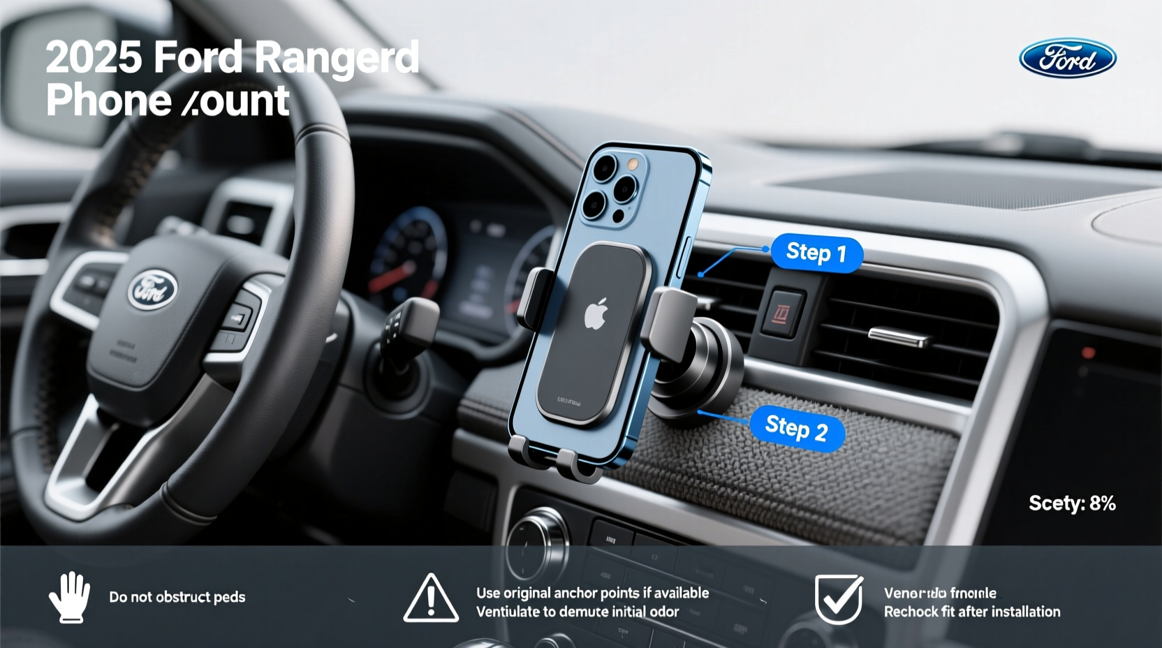2025 Ford Ranger Phone Mount Buying Guide