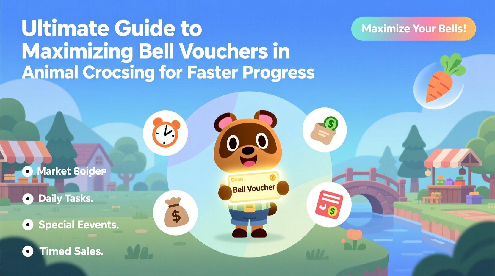 ultimate guide to maximizing bell vouchers in animal crossing for faster progress