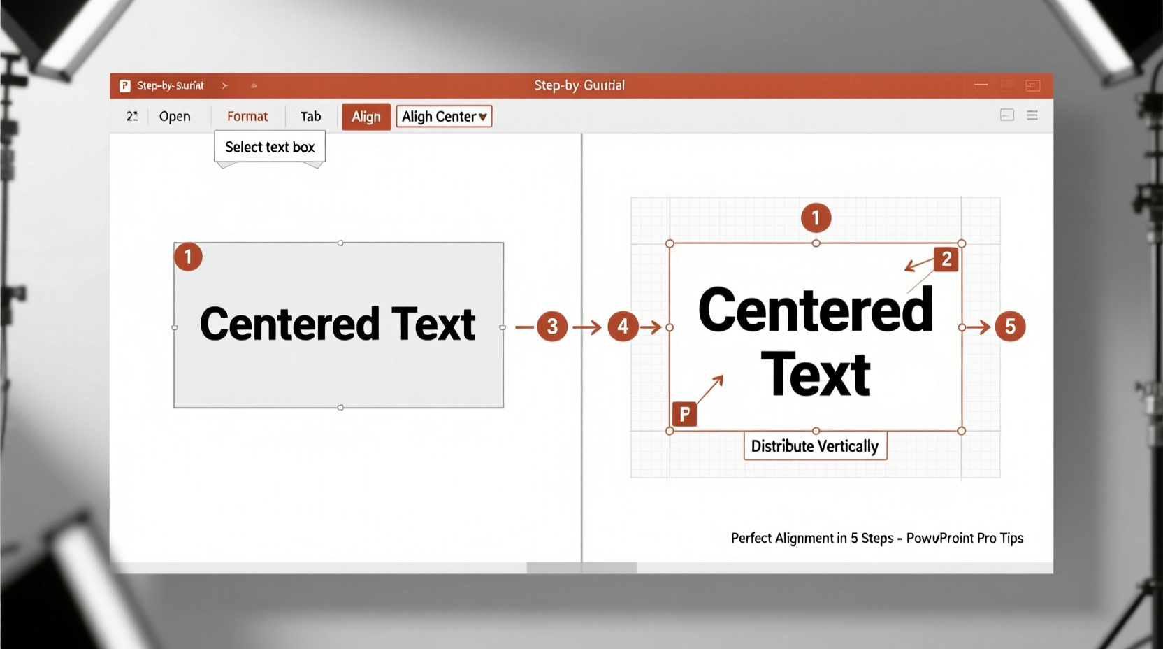 mastering text box centering in powerpoint a step by step guide for perfect alignment
