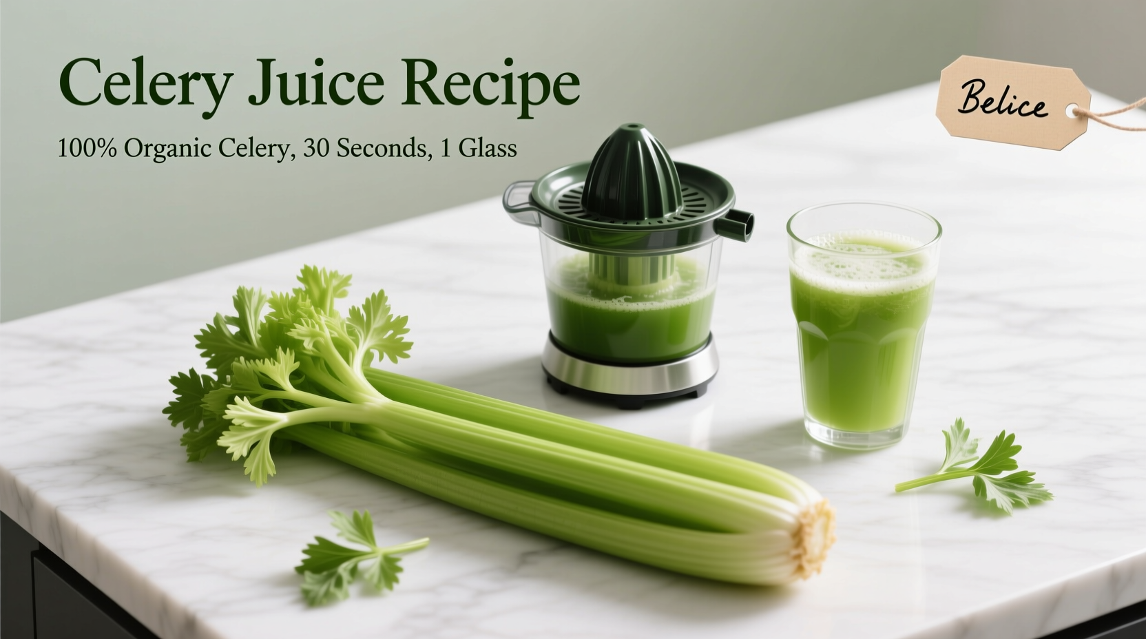 How to Make Celery Juice: Simple Recipe and Tips
