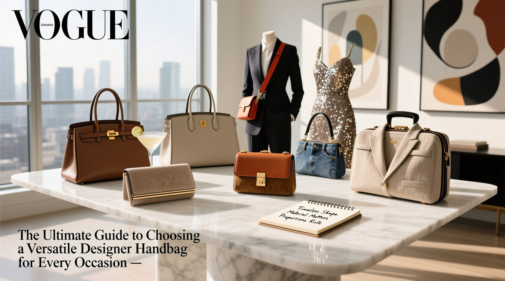 the ultimate guide to choosing a versatile designer handbag for every occasion