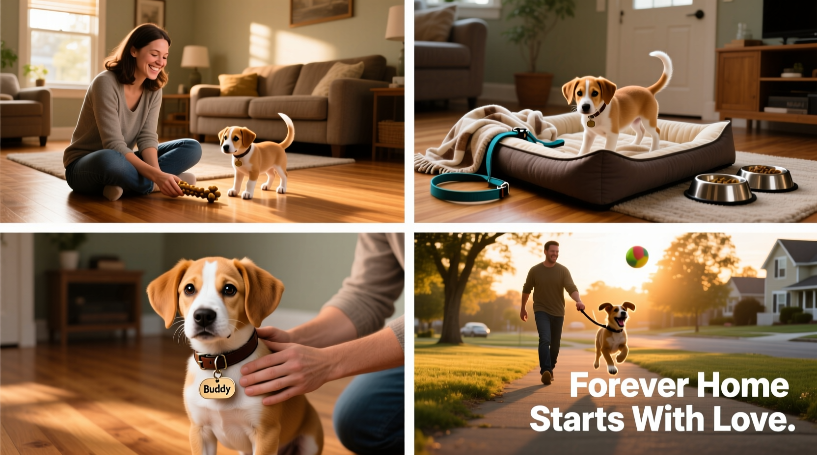 step by step guide to successfully adopting a puppy bowl dog and giving them a forever home