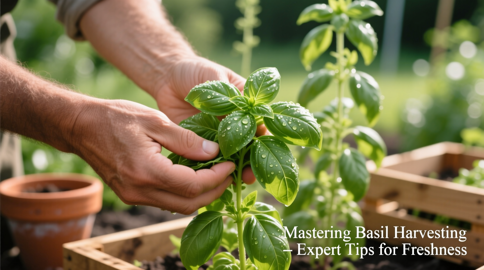 mastering basil harvesting expert tips for picking caring and maximizing freshness