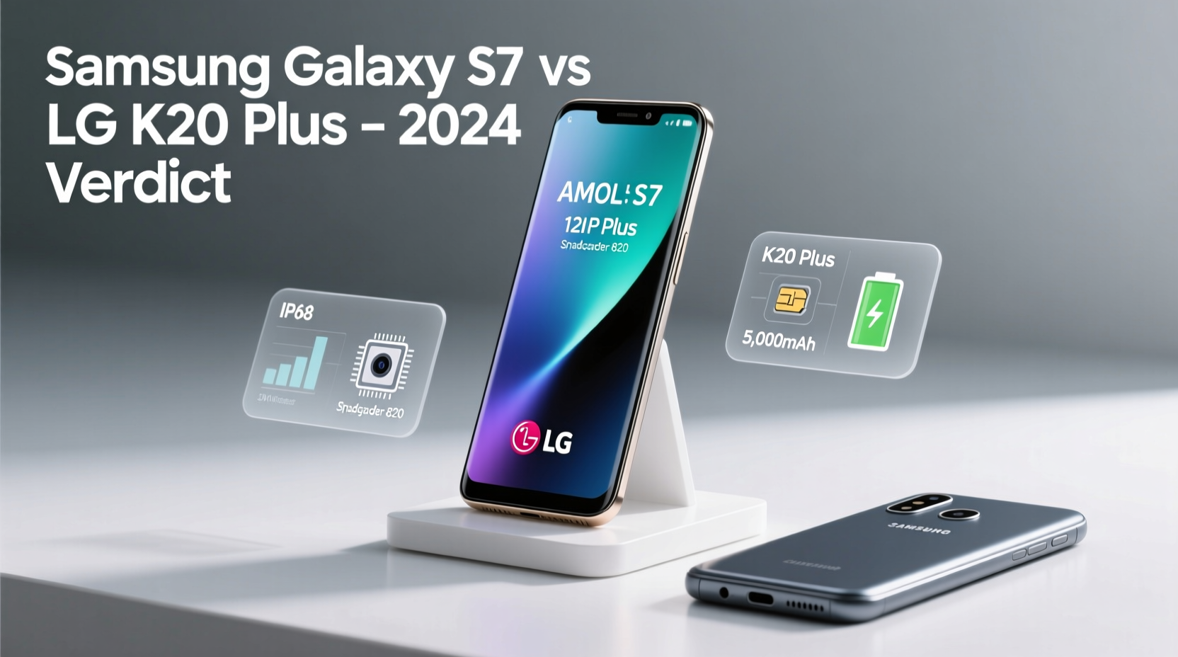 is the samsung galaxy s7 still worth it over the lg k20 plus in current year