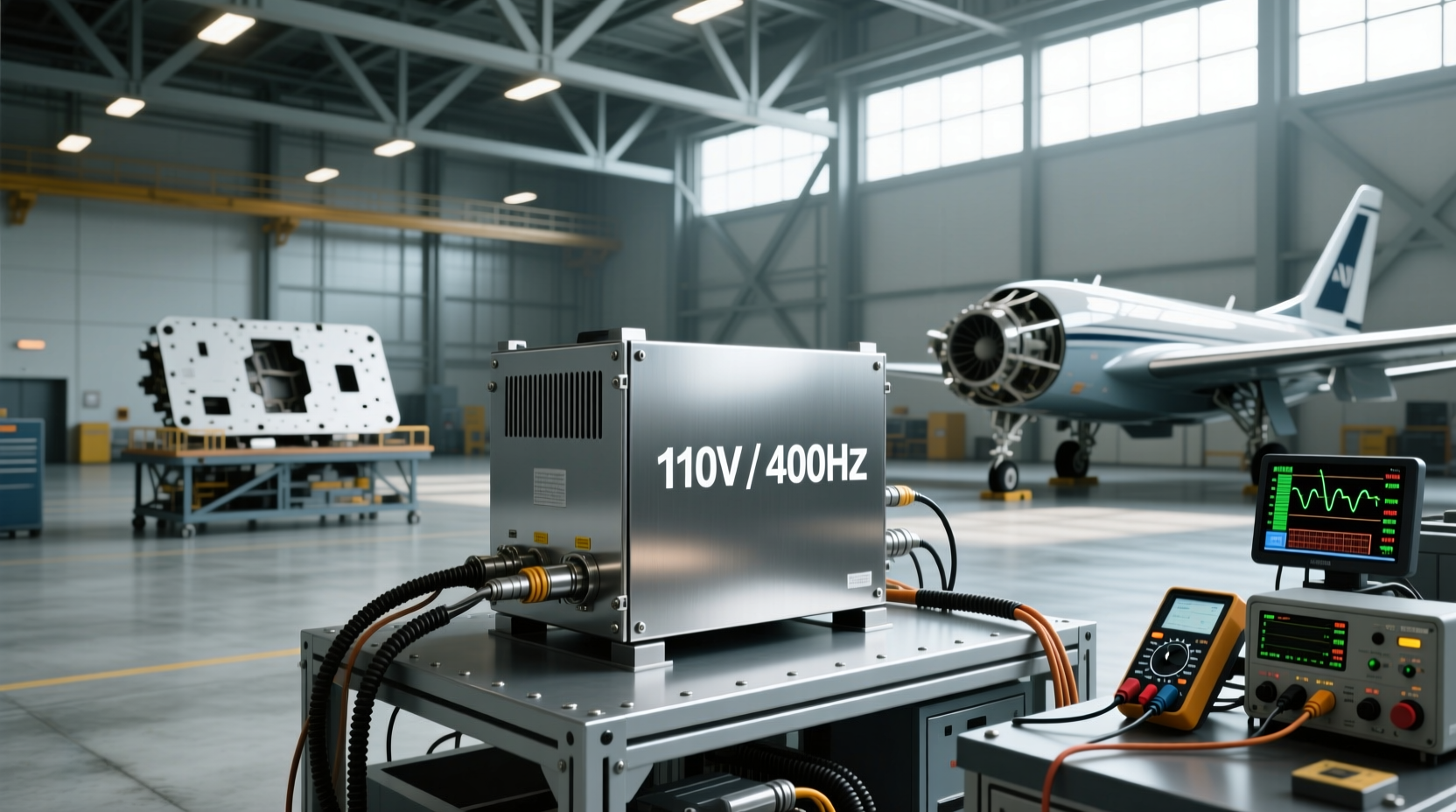 110v 400hz power supply guide for avionics testing