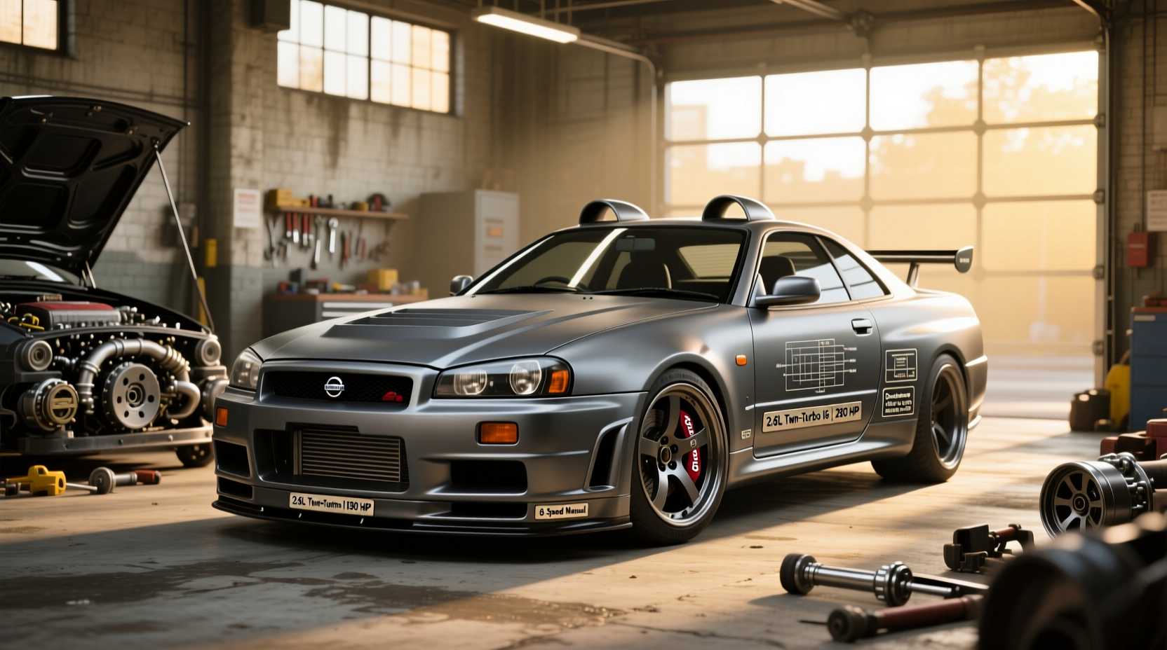 What Are the Nissan Skyline R34 Specs and Performance Details?