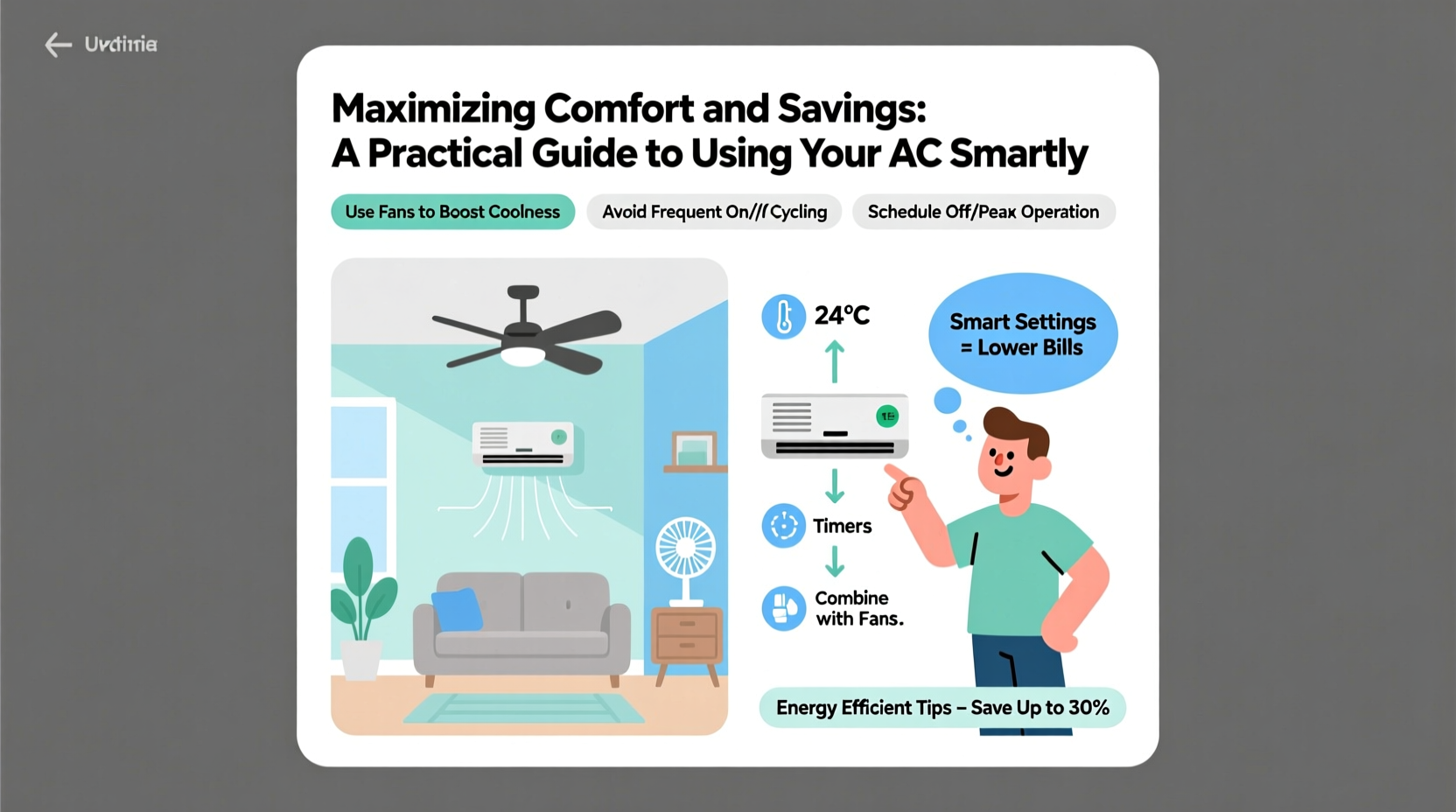 maximizing comfort and savings a practical guide on how to use the ac smartly