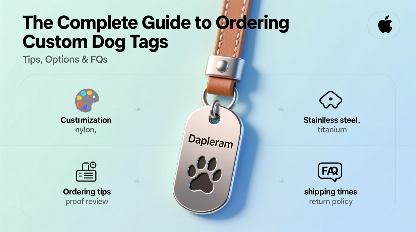 the complete guide to ordering custom dog tags tips options and faqs