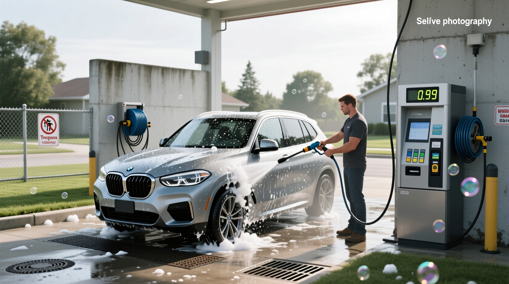 How Does a Self Serve Coin Operated Car Wash Work?