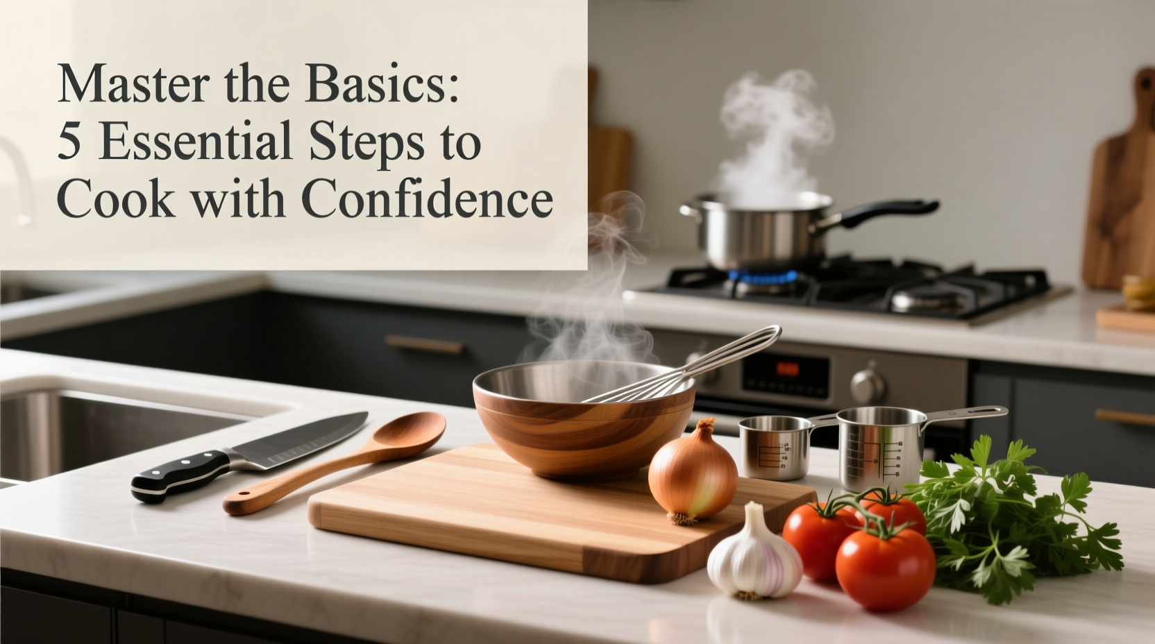 master the basics essential steps to learn how to cook with confidence