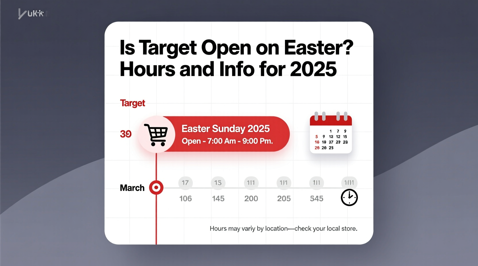 is target open on easter open now