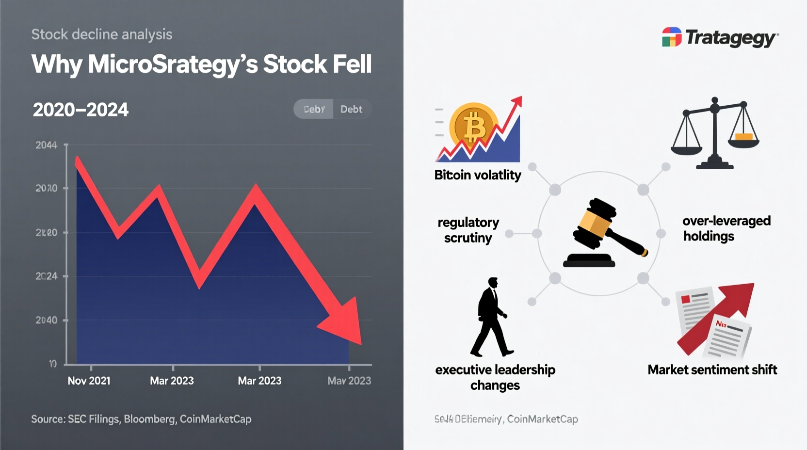 why is mstr stock down reasons for microstrategys decline