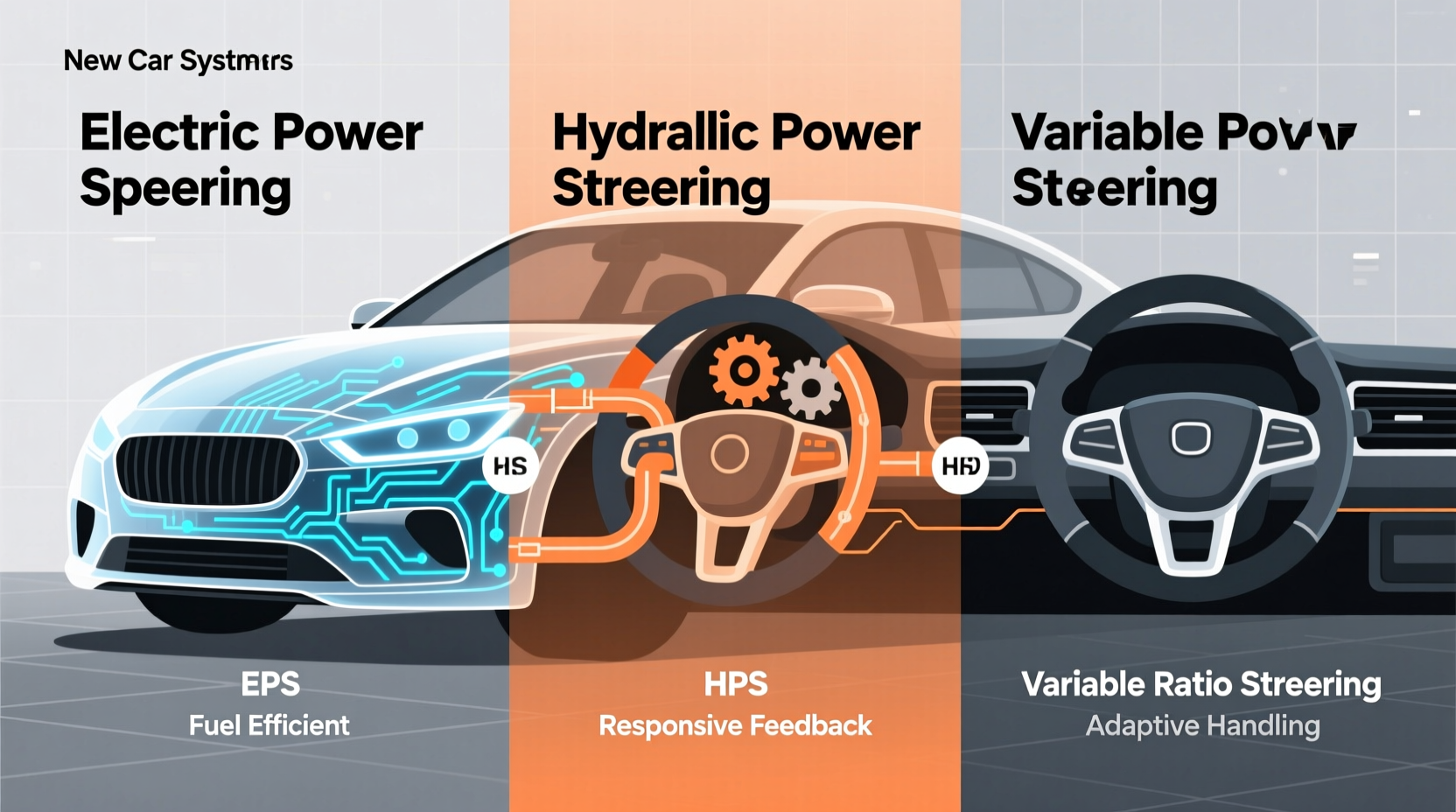 steering system comparison new owners