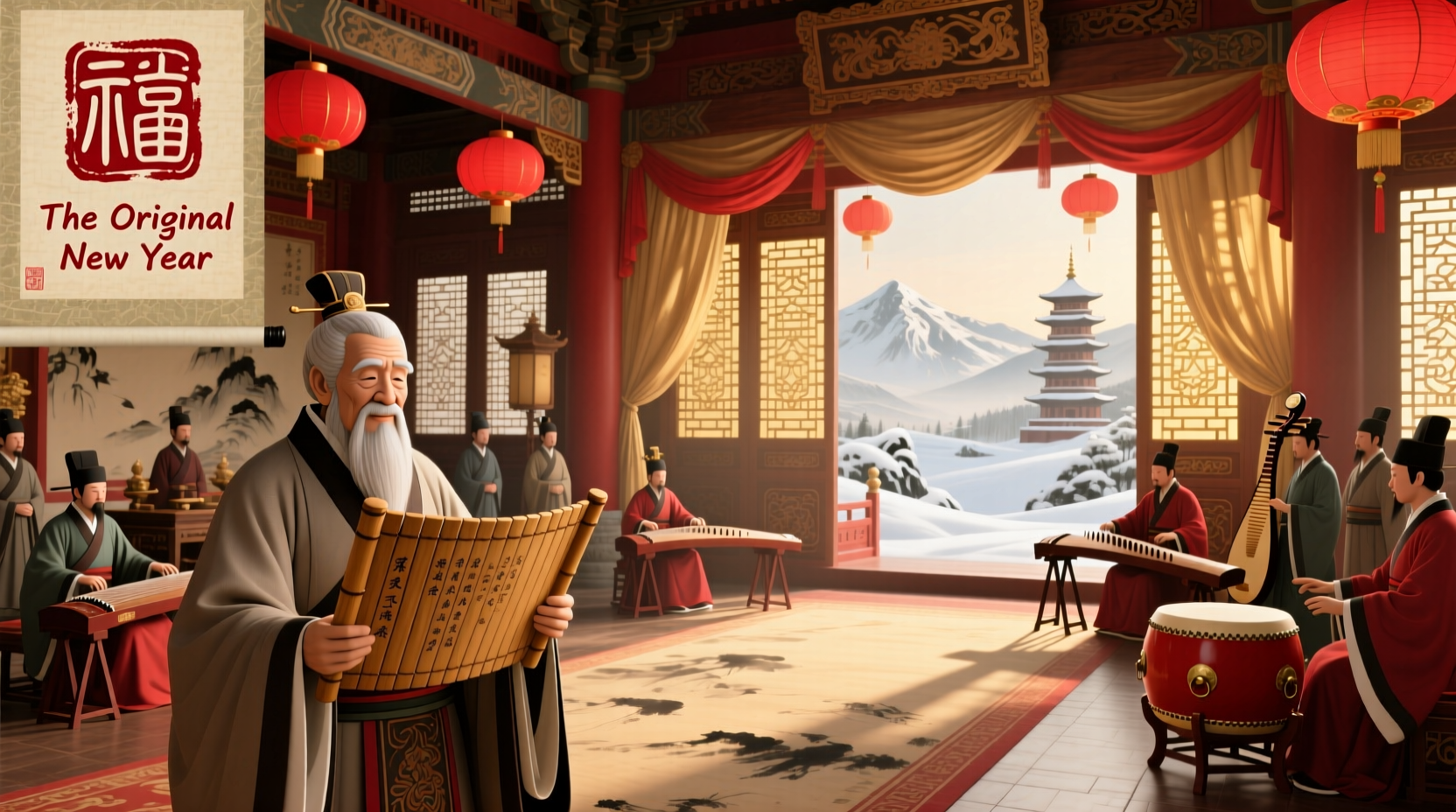 how long did the original a new year last