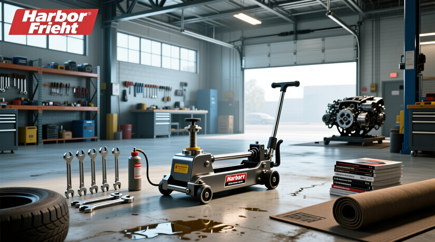 Can a Harbor Freight 5 Ton Floor Jack Lift My Vehicle Safely?