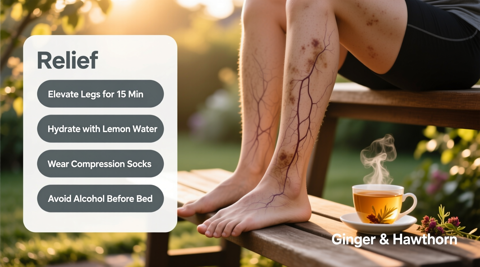 legs sore after drinking causes vein issues relief tips