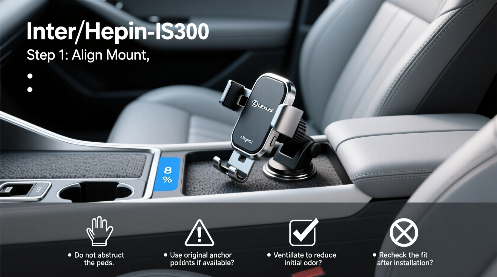 Lexus IS300 Phone Mount Buying Guide: How to Choose the Right One