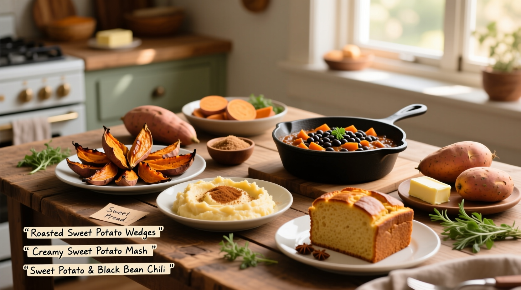 15 Nutritious Sweet Potato Meal Recipes for Every Meal