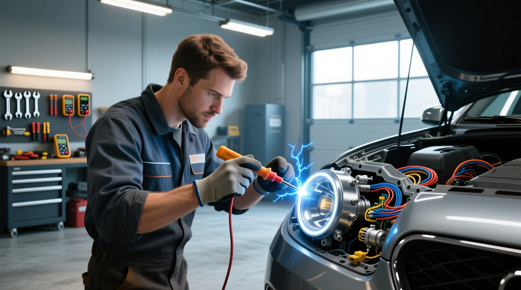 How to choose manual headlight tester,How to do a voltage drop test on a headlight?