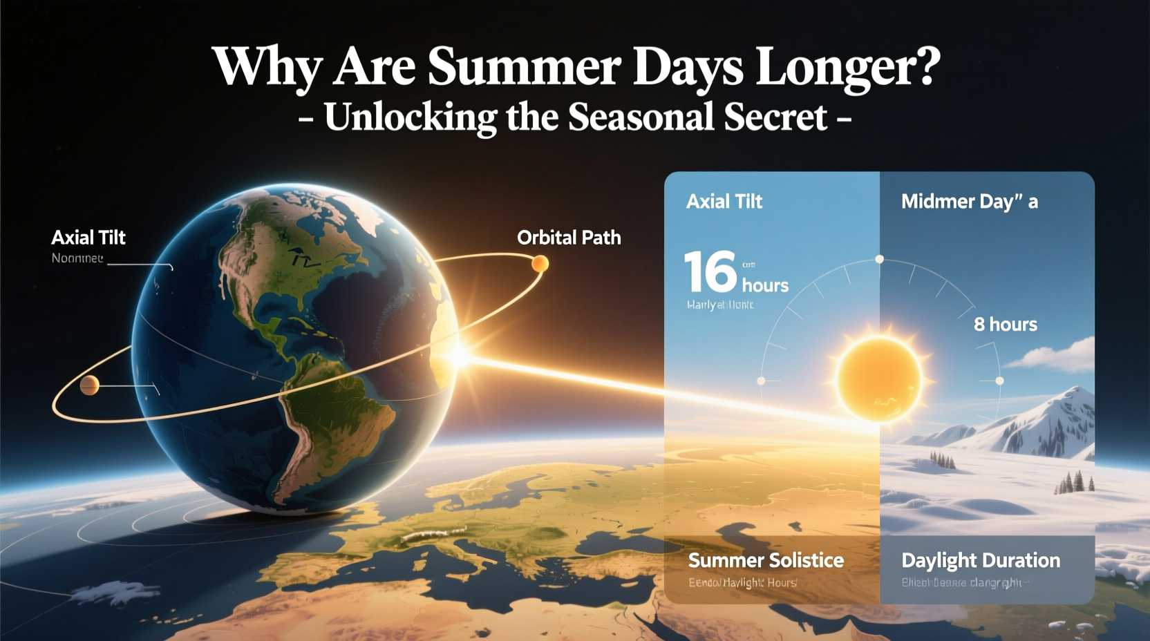 why are summer days longer unlocking the seasonal secret