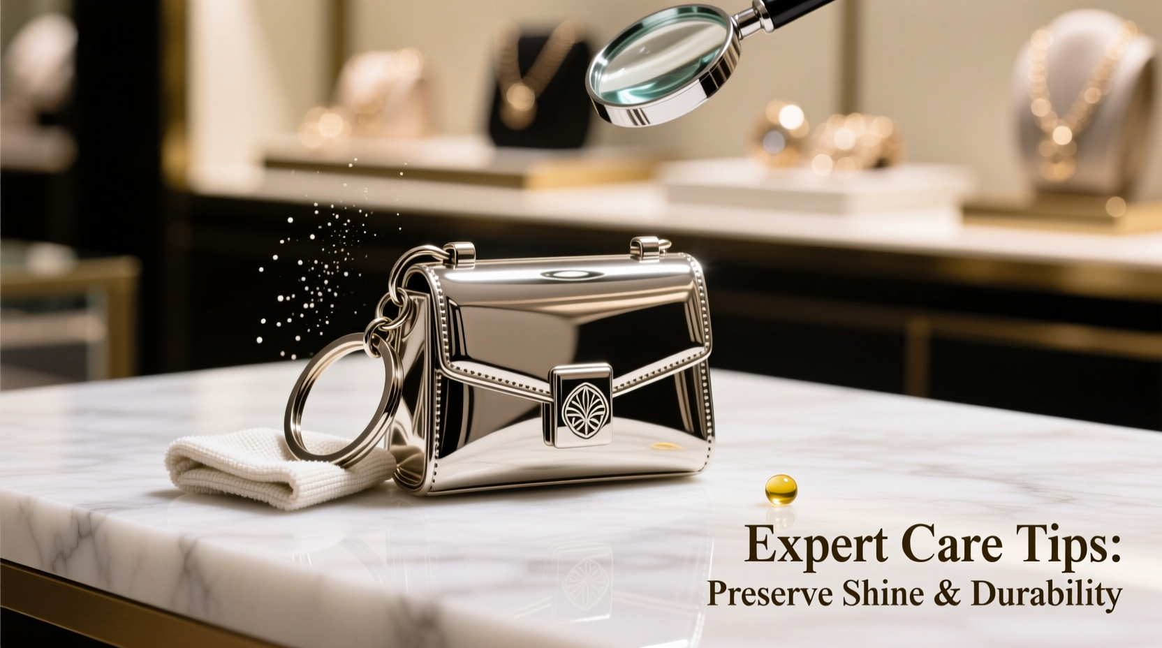 how to clean a metal keyring handbag charm expert tips for maintaining shine and durability