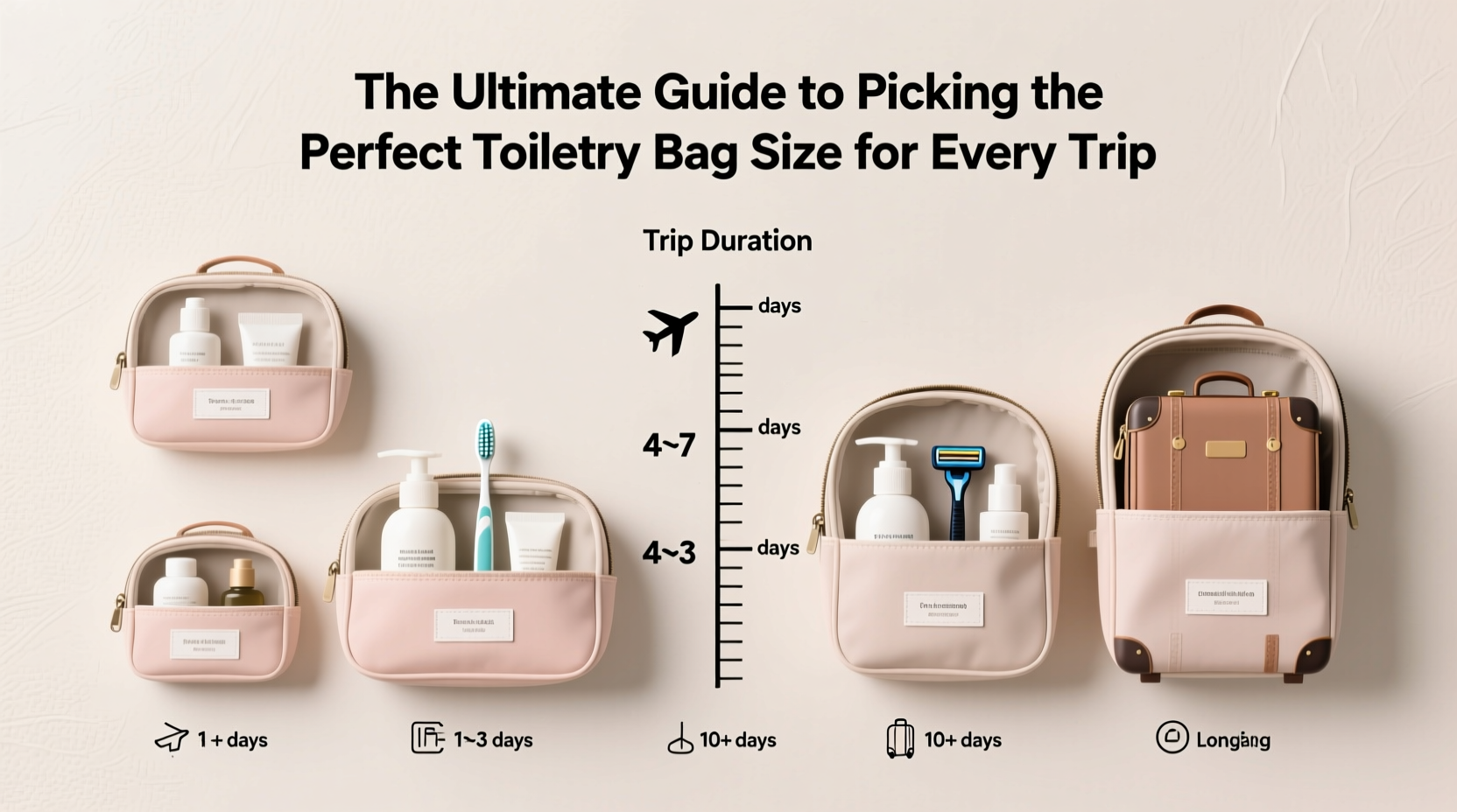 The Ultimate Guide To Picking The Perfect Toiletry Bag Size For Every Trip