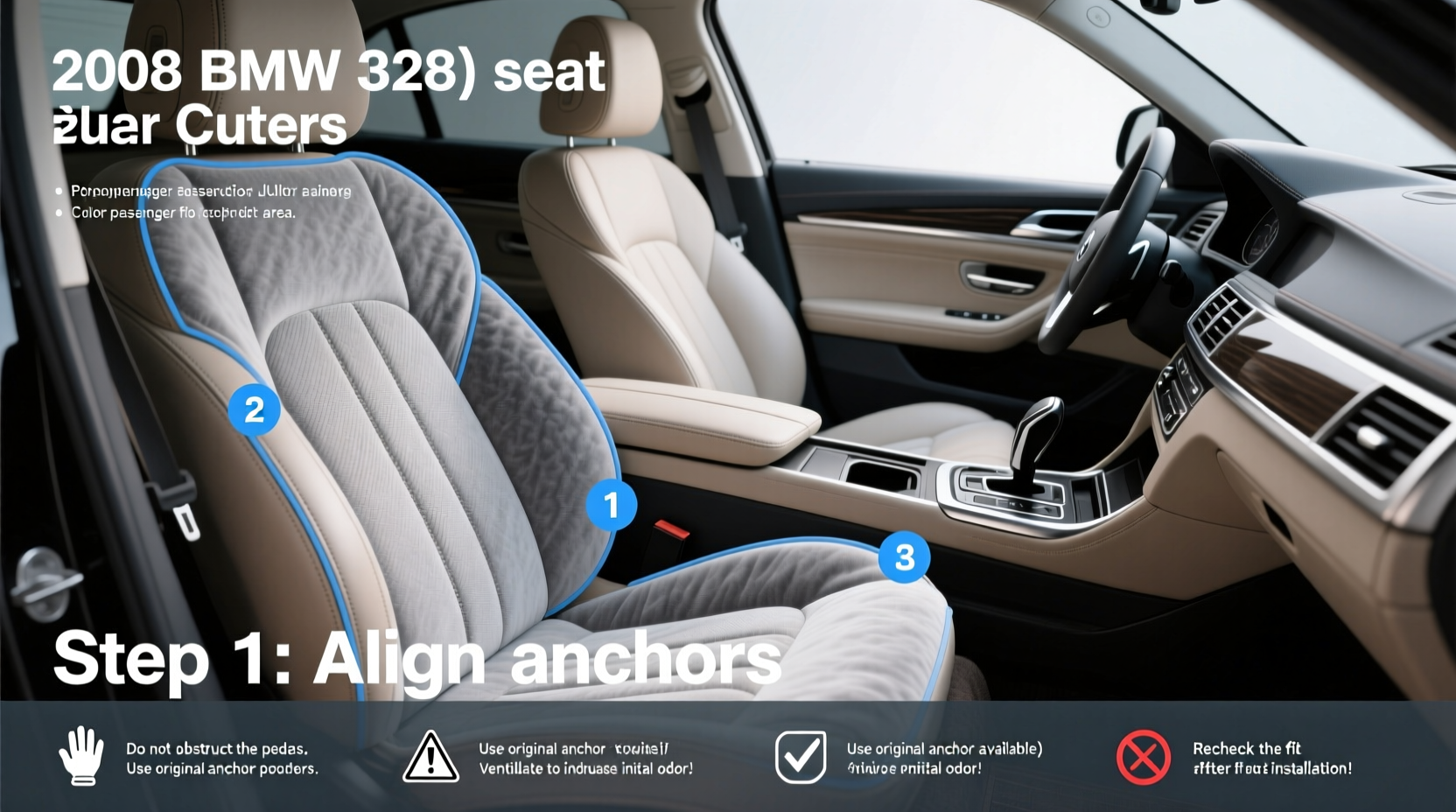 How to Choose 2008 BMW 328i Seat Covers: Buying Guide