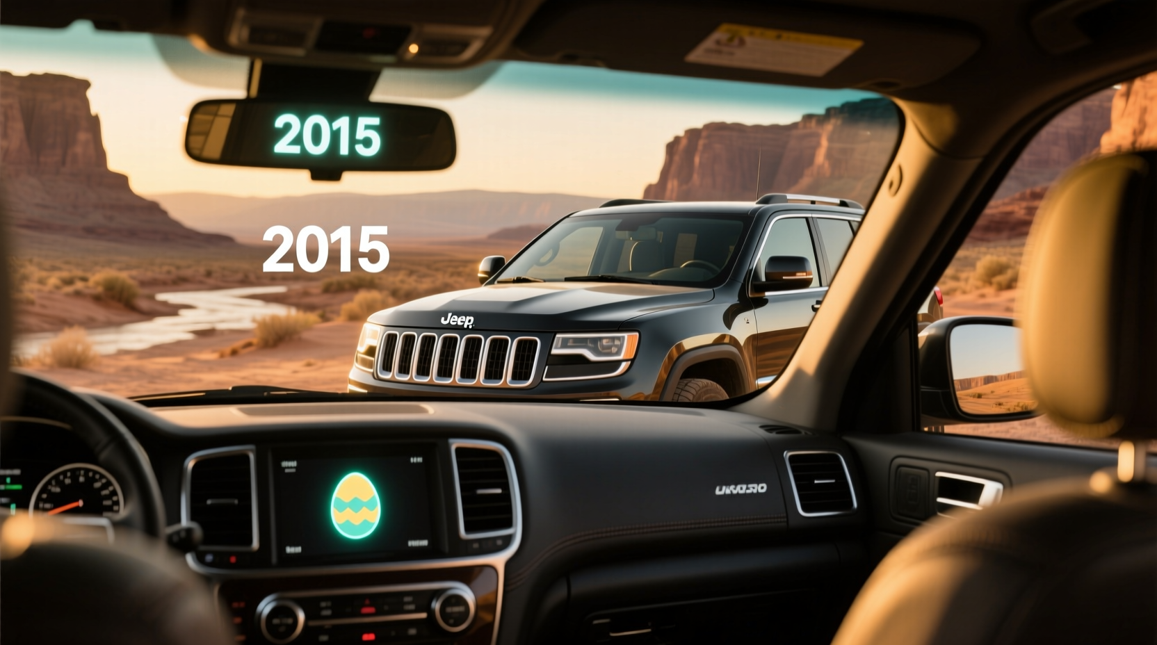 does the 2015 jeep grand cherokee have an easter egg