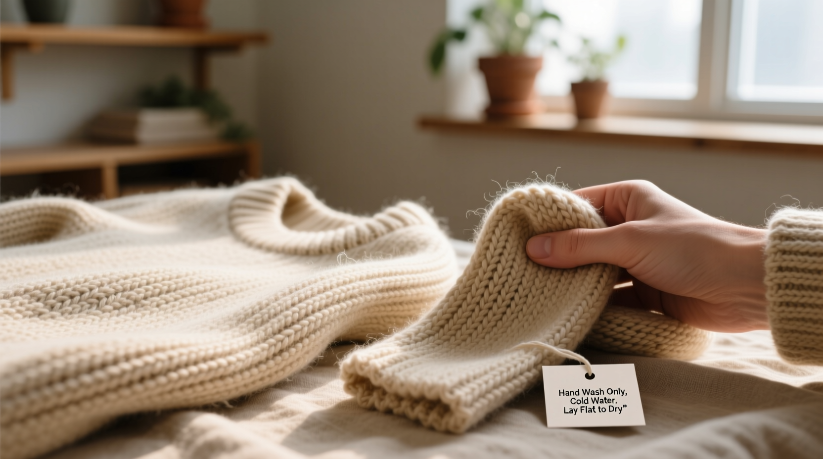 how care sweaters and other knits