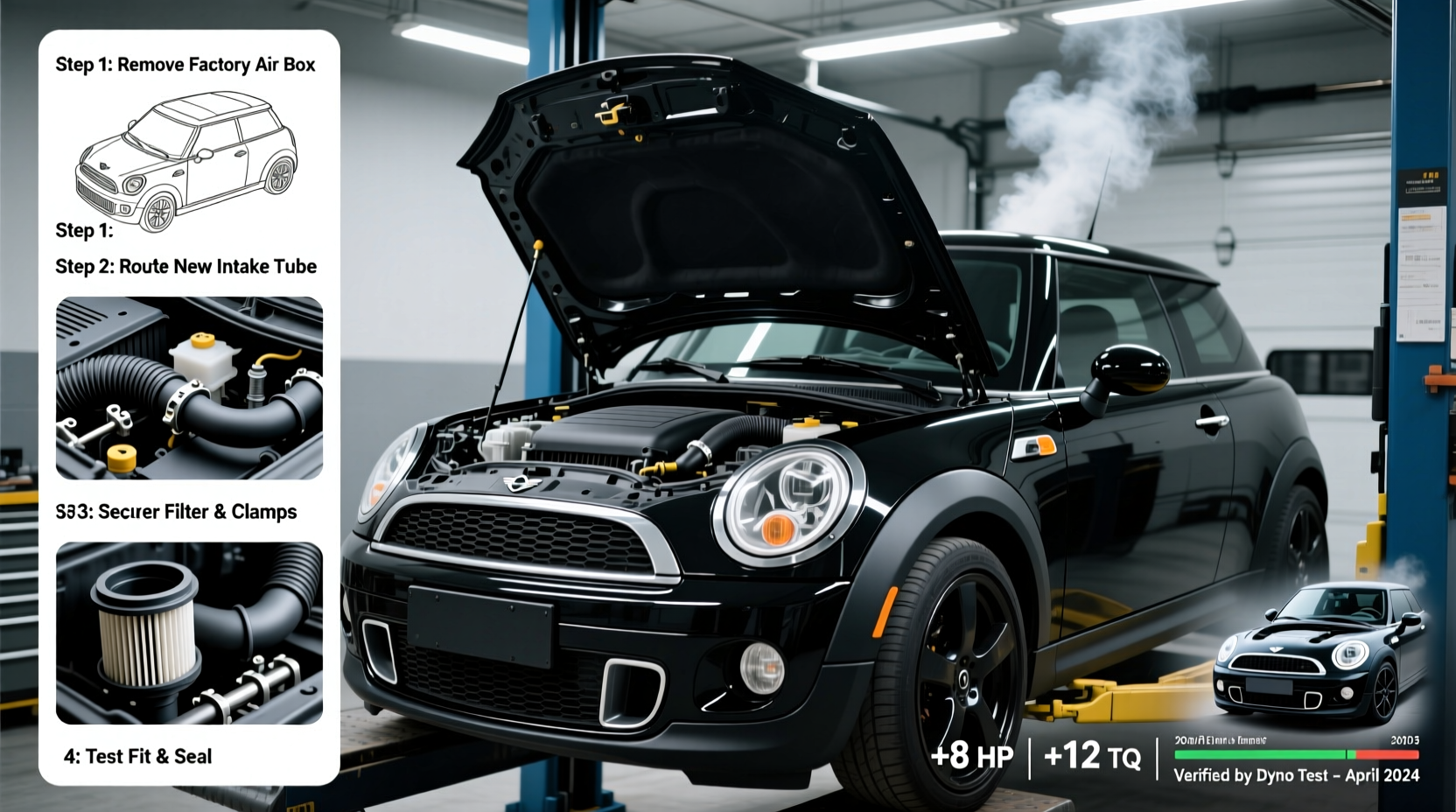 R53 Cold Air Intake Install: Step-by-Step Guide & Verified Results