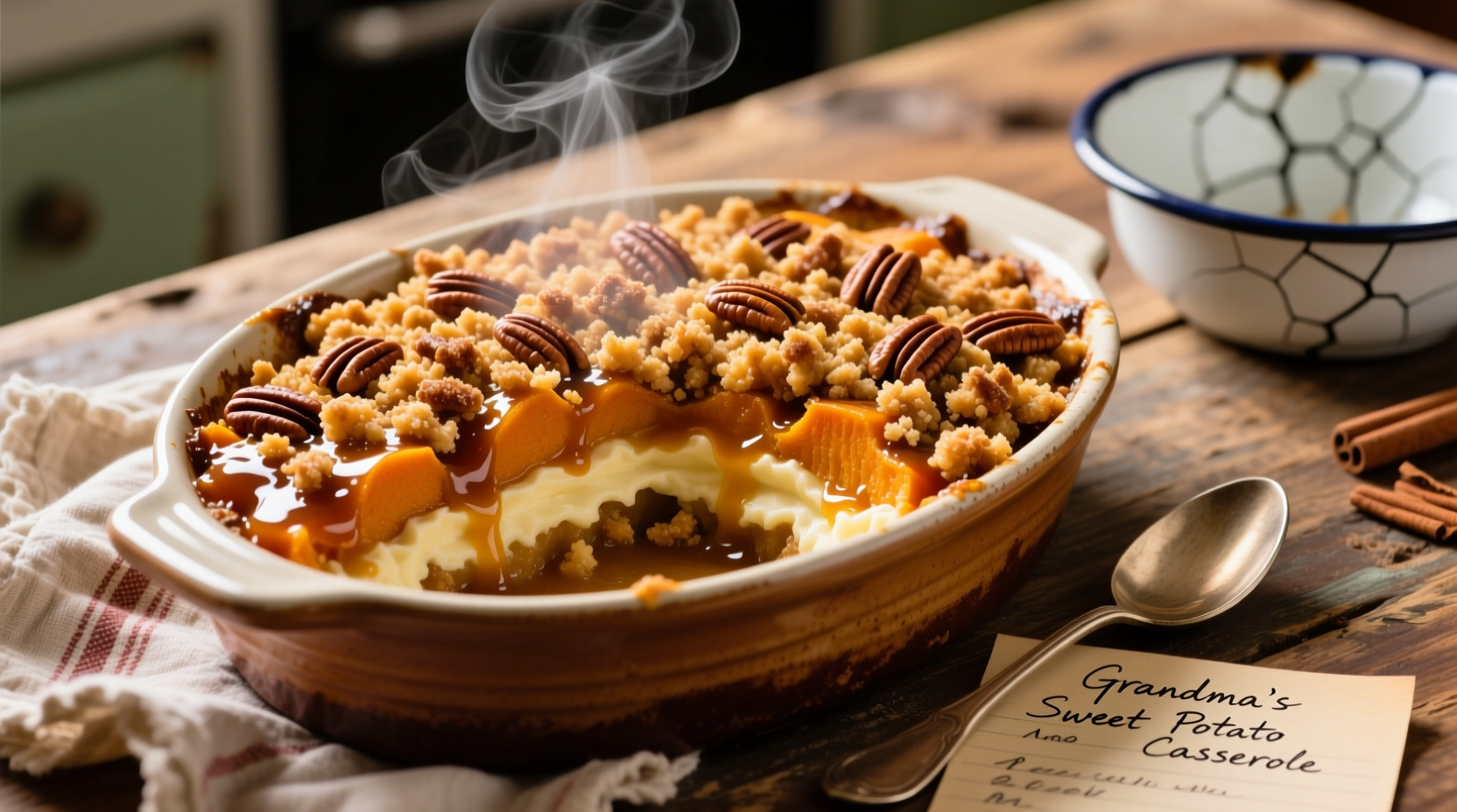 sweet potato casserole recipe using canned yams
